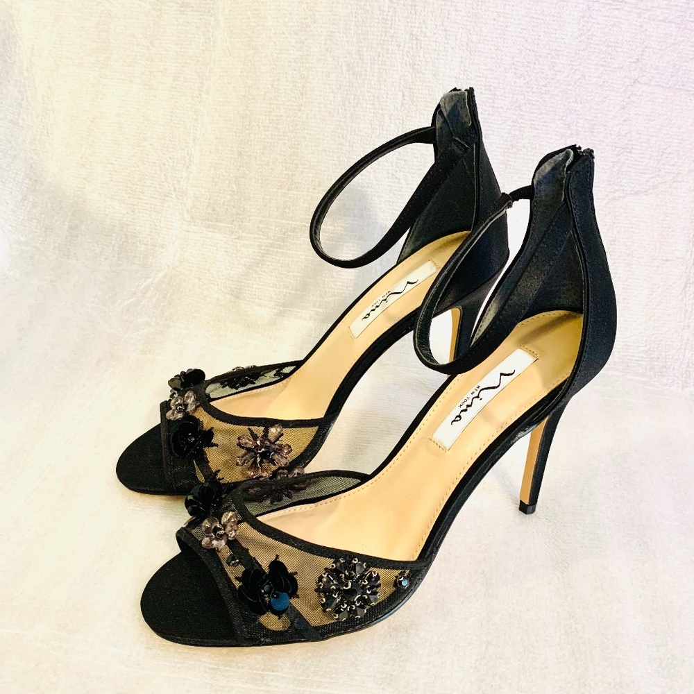 New Nina Black Heels